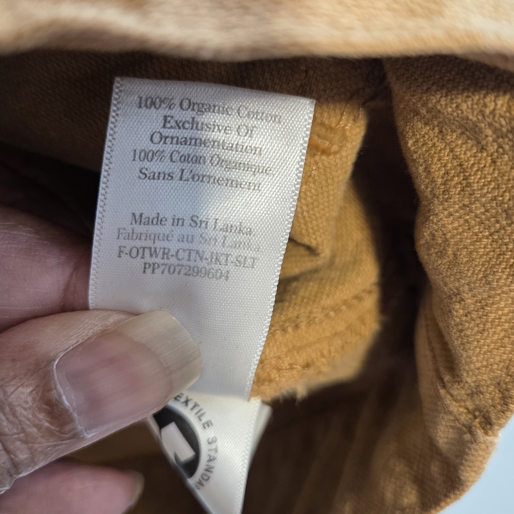 Everlane The Canvas Organic Cotton Anorak Jacket Utility Military Chore Sz M - Picture 11 of 13